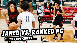 Jared McCain GOES AT Top Ranked PG w/ Amari Bailey Watching!