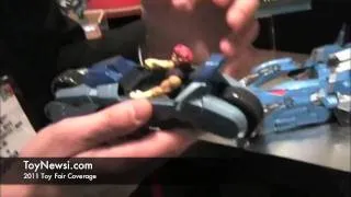 2011 Toy Fair: Bandai's ThunderCats Thundertank &  Tower Of Omens Toys Demonstrated