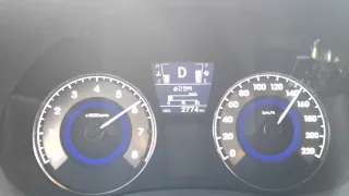 현대 엑센트(Hyundai Accent) 1.4 VVT(CVT) 0-180km/h 가속 - 2013.11.26