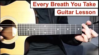 Every Breath You Take - The Police | Guitar Lesson (Tutorial) How to play the Main Riff