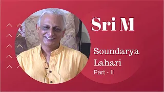 Soundarya Lahari | Part 2/2 | Sri M