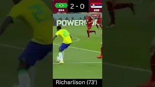 Brazil 2 - 0 Serbia GOALS