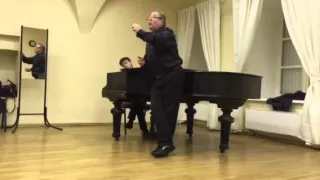 Vladimir Koval master-class in Moscow Tchaikovsky Conservatory 26.03.16