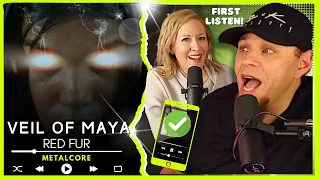 VEIL OF MAYA "Red Fur"  // Audio Engineer & Wifey React