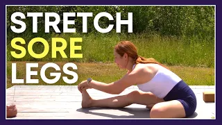 30 min Yoga for Tired Legs - STRETCH & RELAX Yoga with Kassandra