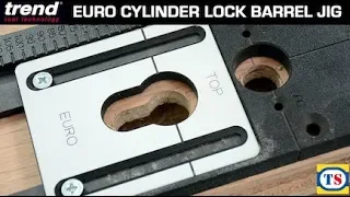 Trend Euro Cylinder Lock Barrel Jig | Item 34201