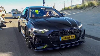 2020 Audi RS6 C8 - Stock vs Akrapovic Exhaust Sounds! Revs, Accelerations Etc! + RS6 C8 ABT-R