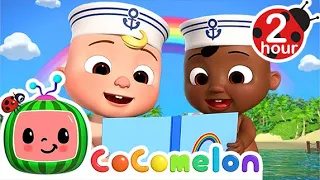 The Little Sailors On The Beach! | 2 HOUR CoComelon Kids Songs & Nursery Rhymes