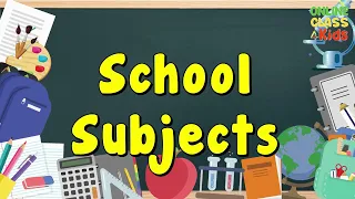 School Subjects in English | Kids Vocabulary | Learn English | Speak English