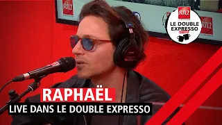 Raphaël interprète "Le train du soir" en live dans Le Double Expresso RTL2 (05/03/21)