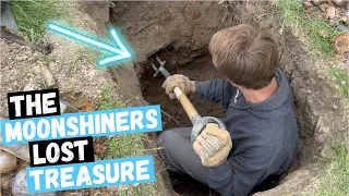 Massive Cache Buried Behind the Old Moonshiner's House for Over 100 Years