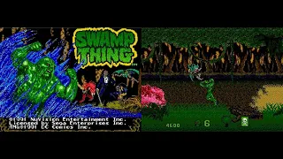 Swamp Thing (Prototype/Unreleased) Genesis - Gameplay