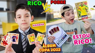 RICO VS POBRE ÁLBUM DA COPA 2022 - Parte 4