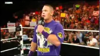 John Cena Say Farewell To WWE Universe 2010 part. 2