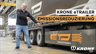 Reducing emissions with the KRONE eTrailer - Part 1 | KRONE TV