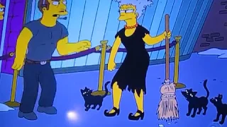 The Simpsons Marge Looks Like A Witch
