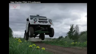 Uaz Hunter FOA 2 5 coilovers