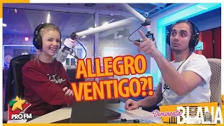 În ce LIMBĂ cântă DAN BALAN și MATTEO piesa „Allegro Ventigo”? | #DimineataBlana