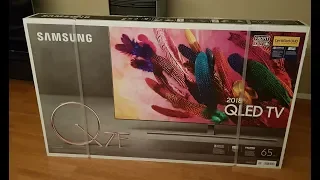 Samsung Tv 65 inch - QLED 2018 - Q7F Unboxing