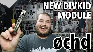 Announcement NEW DIVKID EURORACK MODULE // Meet ochd made with Instruo