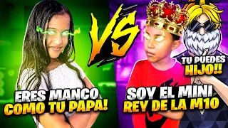 Angi Fire VS Mi Hijo El Piky 😱 A Pura M1014 Para Ser Novios !!