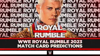 WWE Royal Rumble 2023 - Card Predictions [v4]