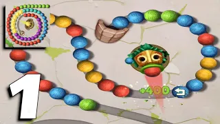 Fun Game Marble Shooter - Gameplay Part 1 Levels 1-11 (Android, iOS)
