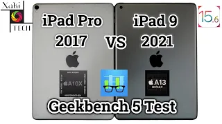 iPad Pro 10 5" vs iPad 9 Geekbench 5 Test