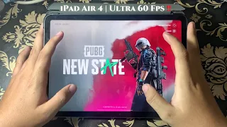 iPad Air 4 Gaming Review - PUBG NEW STATE | Max Performance (60 Fps)  + Ultra Graphics