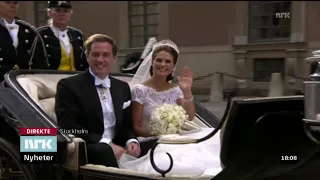 Royal wedding: Princess Madeleine of Sweden marries Christopher O'Neill 2013