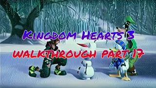 Kingdom Hearts 3 Walkthrough part 17 Frozen (PS4 -Gameplay) no commentary