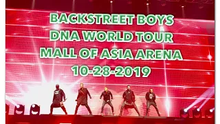 Backstreet Boys - DNA World Tour - Mall of Asia Arena - October 28, 2019