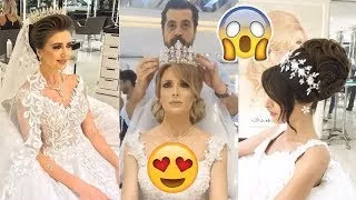 Amazing Bridal Hairstyles Tutorial | Wedding Hairstyle Compilation by Mounıir