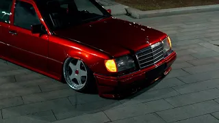 Stanced Mercedes-Benz W124 | 4K