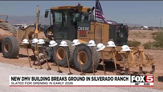 New DMV building breaks ground in Silverado Ranch