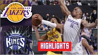 Los Angeles Lakers vs Sacramento Kings Highlights HD | 2021- 22 NBA Season | November 30, 2021