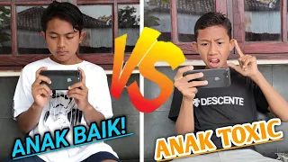 PERBANDINGAN ANAK BAIK VS ANAK TOXIC DISEKOLAH!! MOMENT PRANK LUCU SAAT MAIN GAME! | Mikael TubeHD