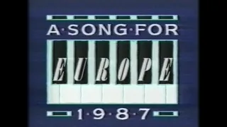A Song for Europe 1987 with Terry Wogan