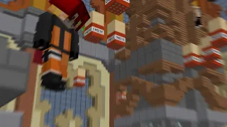 Playing TNT run as Naruto