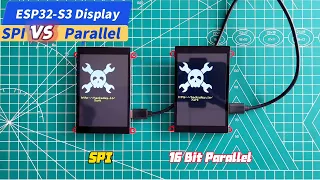 ESP32-S3 TFT Display 3.5'' ILI9488: SPI Version vs Parallel Version