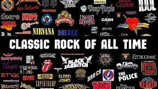 Classic Rock Greatest Hits 60s 70s 80s -🎶 Bon Jovi, Nirvana, Aerosmith, , Pink Floyd, Queen & More