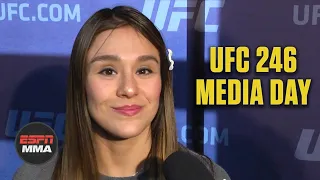 Alexa Grasso wants to make the most of her platform | UFC 246 Media Day | ESPN MMA