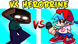 Friday Night Funkin' VS Herobrine Week (FNF Mod) (Friday Night Cursed) (Minecraft Hardcore)