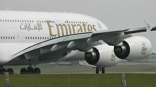 (1 HOUR) Planes at Birmingham Int'l Airport, BHX - Part 2 (Incl PIA+Emirates A380)