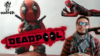 Como hacer a DEADPOOL en plastilina / tutorial paso a paso #plastilina #deadpool