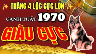 Thầy tử vi tiết lộ tháng 4 âm có tiền. Canh Tuất 1970, nay mắn ồ ạt kéo về. Vừa có tiền vừa có quyền