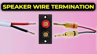 How To Terminate Speaker Wire for Home Theatre / Audio Setup (Bare Copper & Banana Plug method)