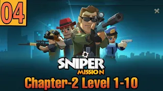 Sniper Mission-Chapter 2 Main Task 1-10 | Sniper mission gameplay walkthrough | Invincible Sigog