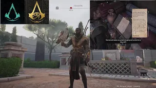 Assassins Creed Origins 60 FPS -  Bayek's Letter In Assassins Creed Valhalla