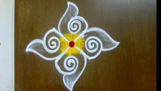 Easy 5 Rangoli designs//3×3 dots small muggulu//Thiru Aarooran kolangal